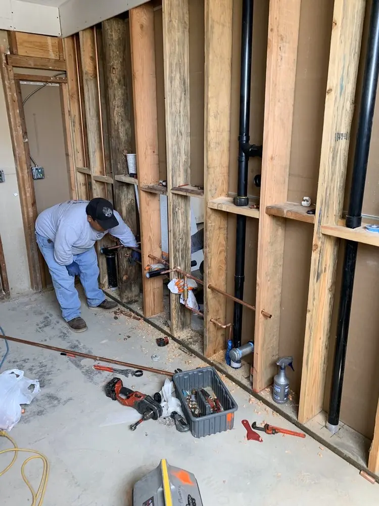 Commercial rough-in plumbing for Commercial Plumbing in Hunt Valley Estates